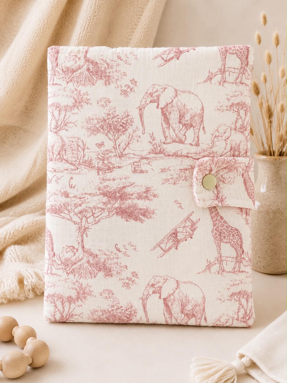 Carnet de santé en Gaze de Coton