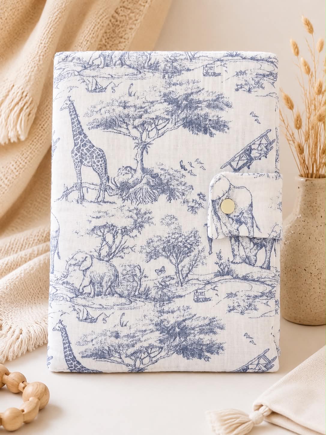 Carnet de santé en Gaze de Coton