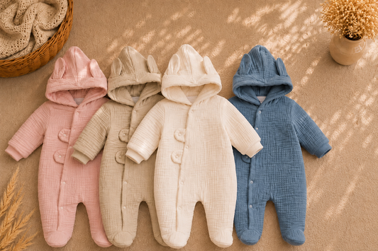 Combi Pilote en Gaze de Coton